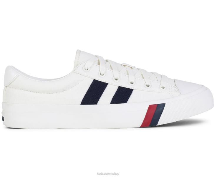 royal plus canvas sukupuolineutraali Keds jalkineet D42LD256 valkoinen laivasto