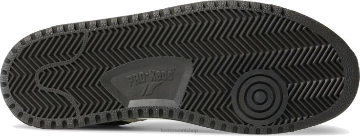 skyhawk lo nahkaa sukupuolineutraali Keds jalkineet D42LD254 musta valkoinen