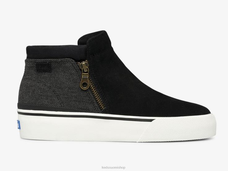 cooper vetoketjullinen bootie naiset Keds jalkineet D42LD72 musta