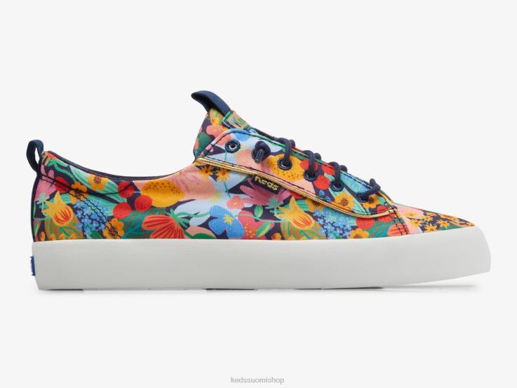 takapotku sisiliasta naiset Keds x Rifle Paper Co. jalkineet D42LD22 laivasto multi