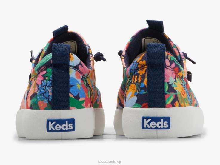 takapotku sisiliasta naiset Keds x Rifle Paper Co. jalkineet D42LD22 laivasto multi