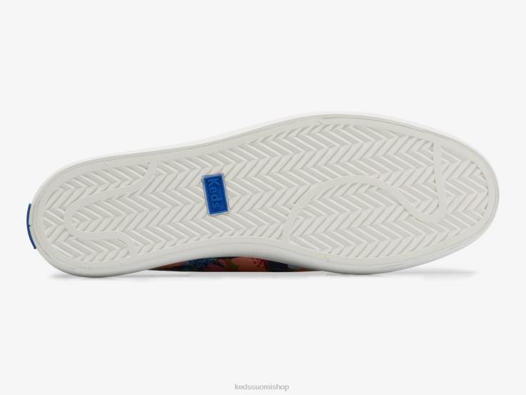 takapotku sisiliasta naiset Keds x Rifle Paper Co. jalkineet D42LD22 laivasto multi