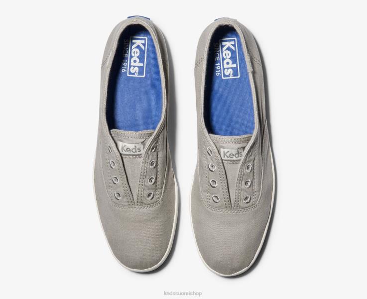 chillax pestävä slip on lenkkari naiset Keds jalkineet D42LD41 sateen harmaata