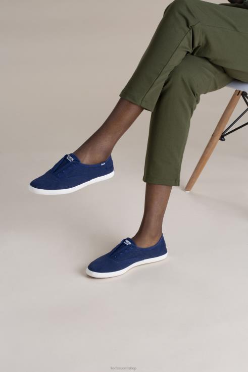 chillax pestävä slip on lenkkari naiset Keds jalkineet D42LD43 sininen
