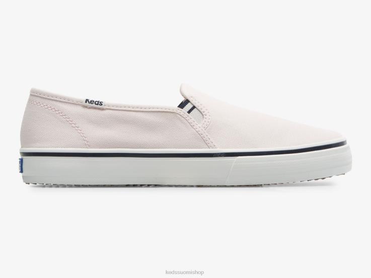 kaksikerroksinen kangasslip on lenkkari naiset Keds jalkineet D42LD66 Se on pinkki