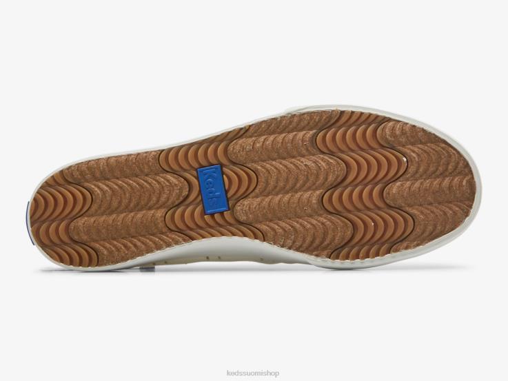 kaksikerroksinen tekstiilisslip on lenkkari naiset Keds jalkineet D42LD70 luonnonvalkokulta