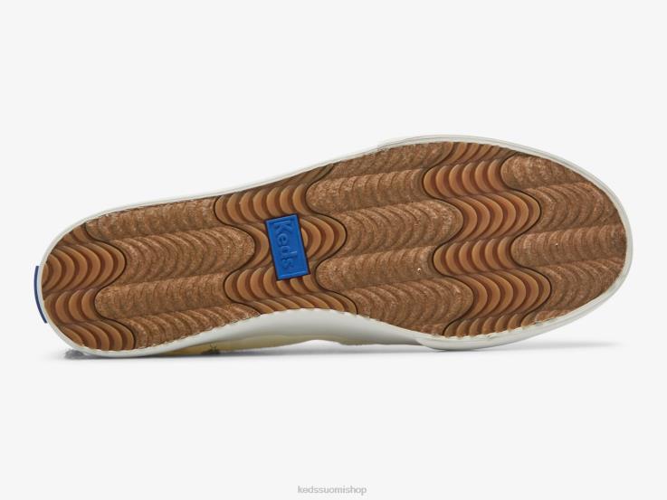 kaksikerroksinen ympyrä virkattu lenkkari naiset Keds jalkineet D42LD39 valkoinen