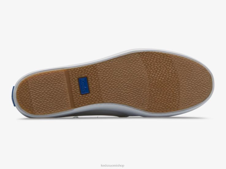 kolmikerroksinen canvas-slip on lenkkari naiset Keds jalkineet D42LD40 valkoinen