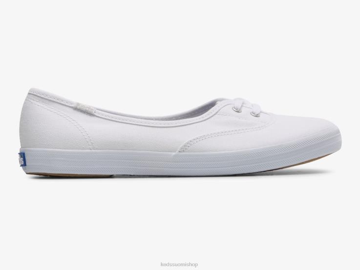 mini canvas slip on lenkkari naiset Keds jalkineet D42LD5 valkoinen