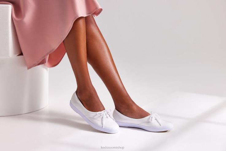 mini canvas slip on lenkkari naiset Keds jalkineet D42LD5 valkoinen