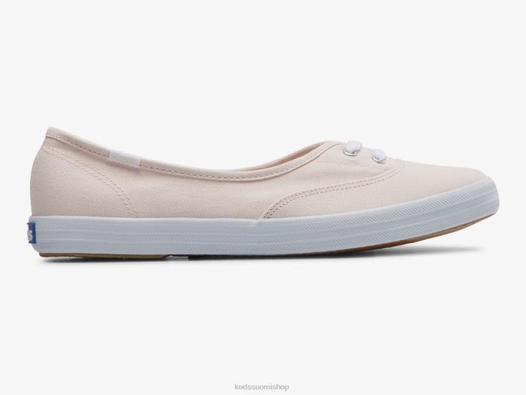 mini canvas slip on lenkkari naiset Keds jalkineet D42LD6 vaalea pinkki