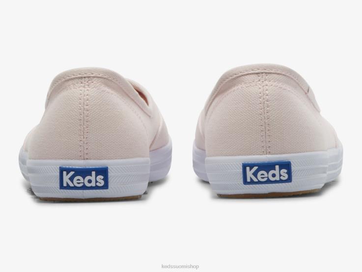 mini canvas slip on lenkkari naiset Keds jalkineet D42LD6 vaalea pinkki