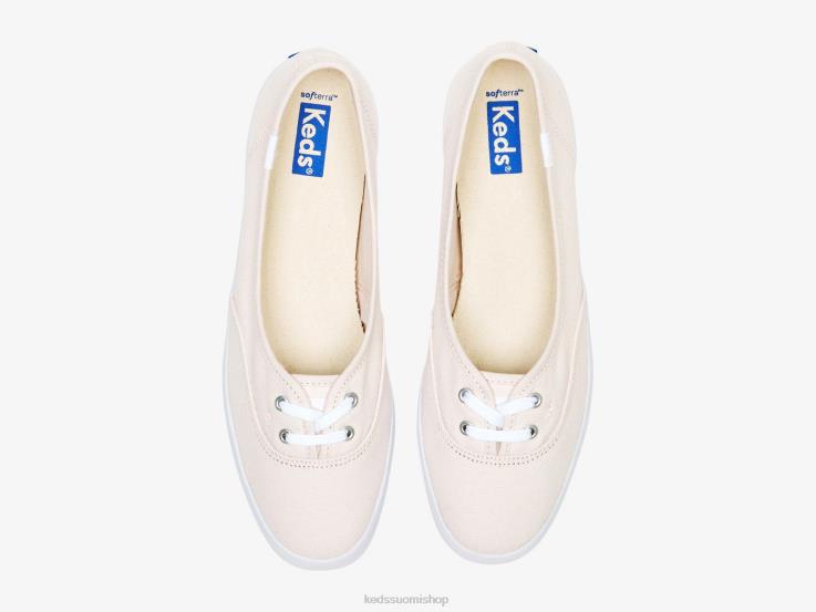 mini canvas slip on lenkkari naiset Keds jalkineet D42LD6 vaalea pinkki