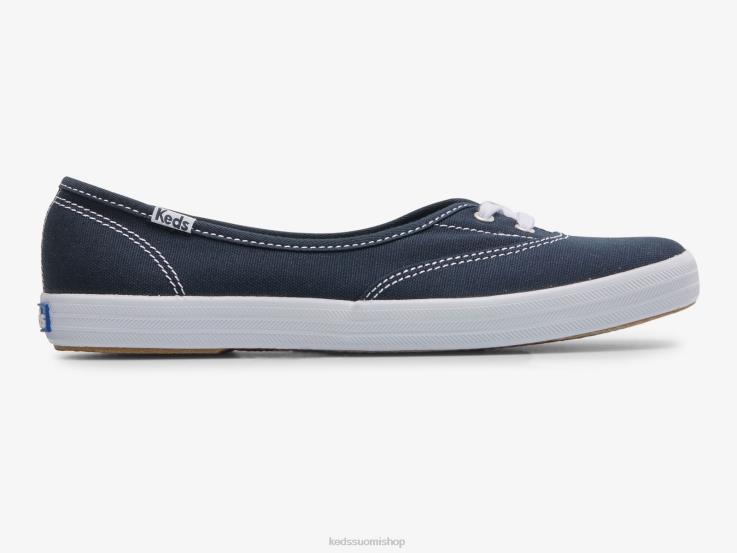 mini canvas slip on lenkkari naiset Keds jalkineet D42LD7 laivasto