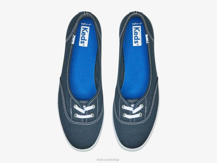 mini canvas slip on lenkkari naiset Keds jalkineet D42LD7 laivasto