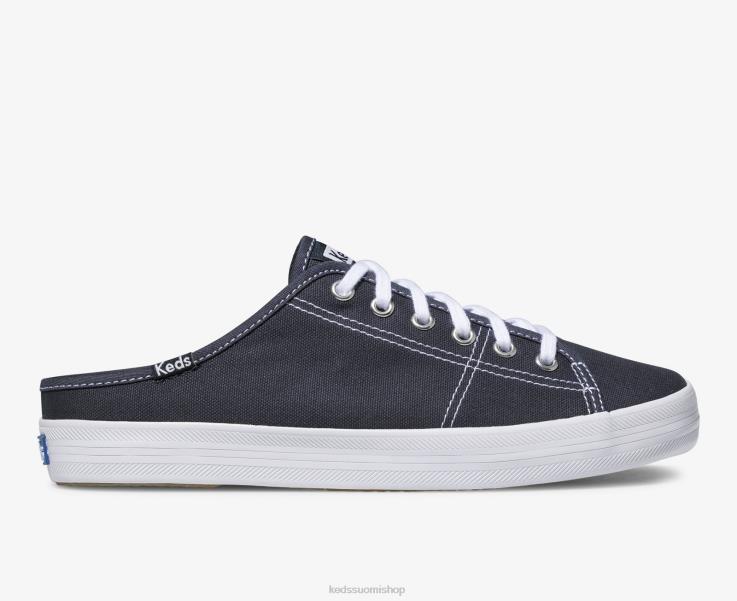 kickstart mule canvas slip on lenkkari naiset Keds jalkineet D42LD12 laivasto