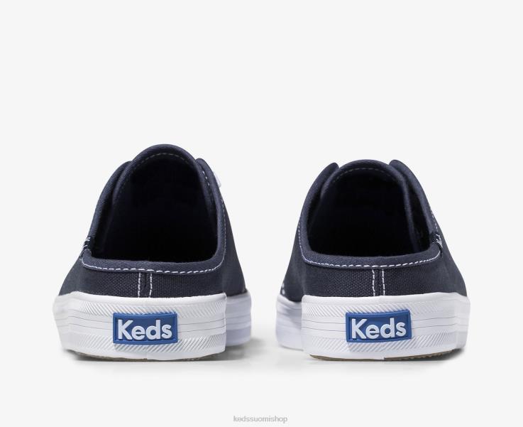 kickstart mule canvas slip on lenkkari naiset Keds jalkineet D42LD12 laivasto
