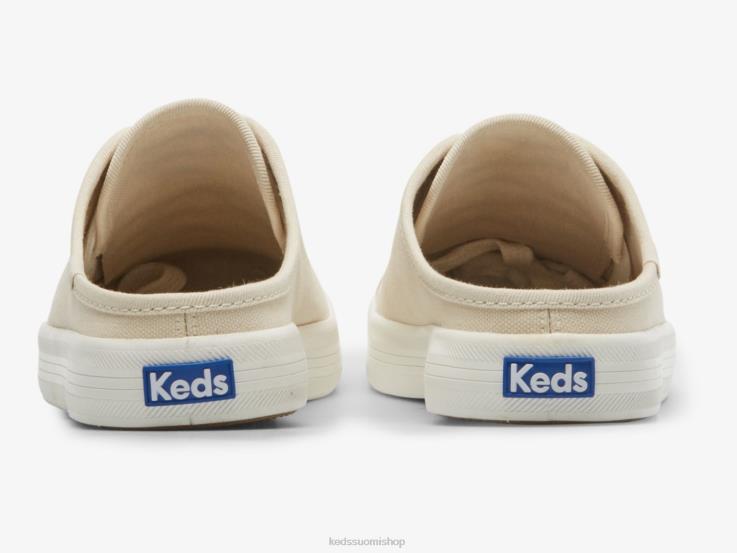 kickstart mule canvas slip on lenkkari naiset Keds jalkineet D42LD47 kaurapuuro
