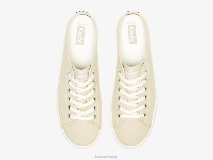 kickstart mule canvas slip on lenkkari naiset Keds jalkineet D42LD47 kaurapuuro