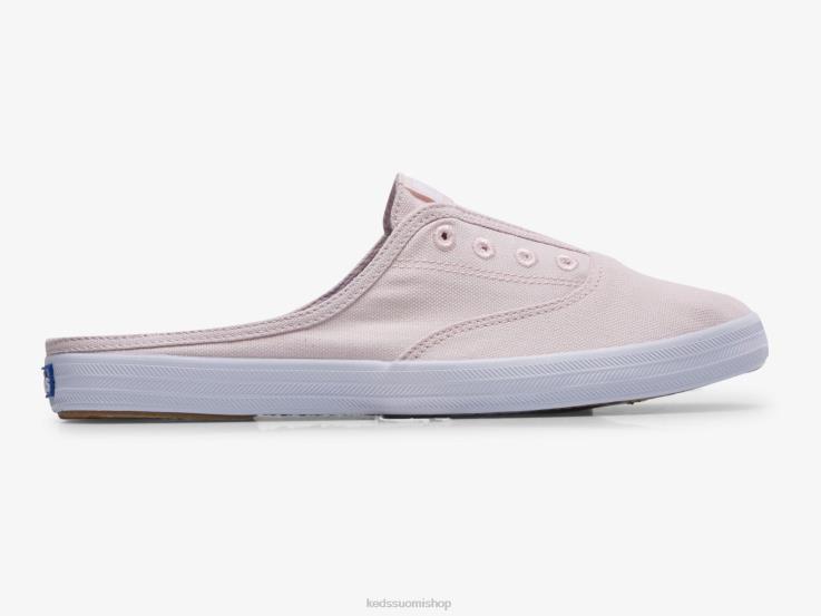 moxie mule pesty twill slip on lenkkari naiset Keds jalkineet D42LD53 vaalea pinkki