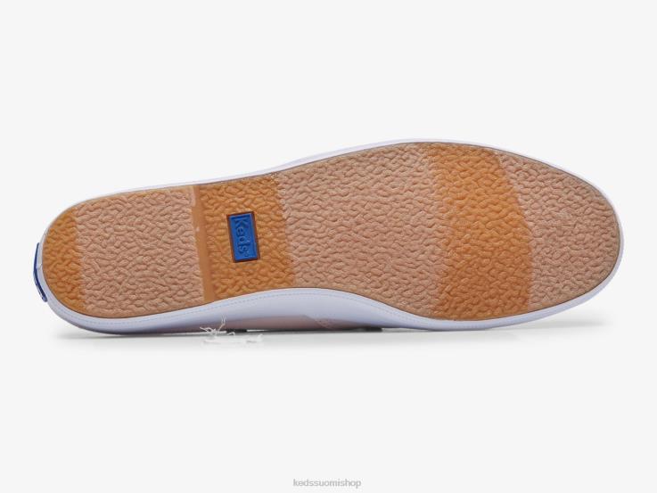 moxie mule pesty twill slip on lenkkari naiset Keds jalkineet D42LD53 vaalea pinkki