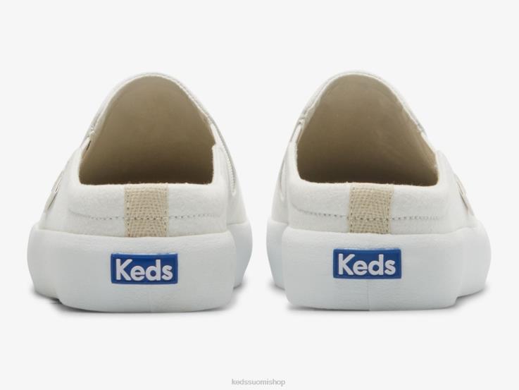 takapotku muuli crepe slip lenkkarit naiset Keds jalkineet D42LD51 Lumikki