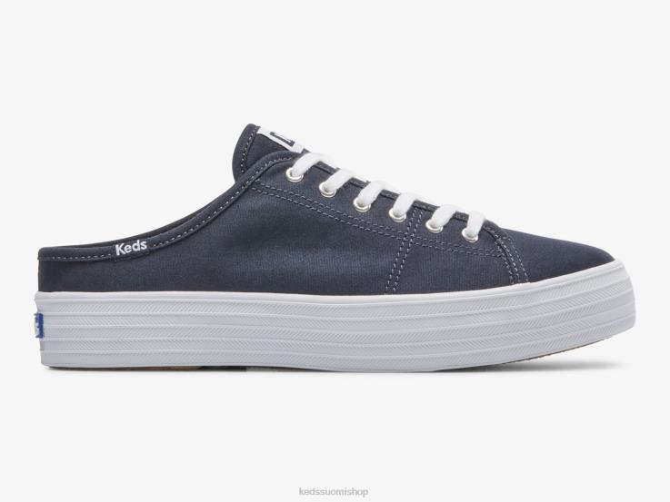 triple kick mule canvas lenkkarit naiset Keds jalkineet D42LD49 laivasto