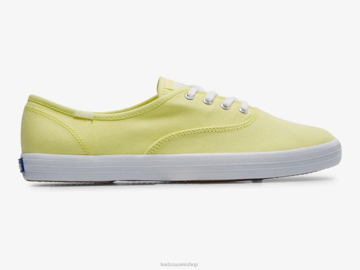 Champion canvas -kauden pestävät tennarit naiset Keds jalkineet D42LD174 aurinkoinen lime