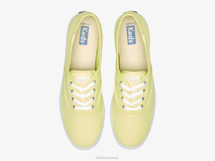 Champion canvas -kauden pestävät tennarit naiset Keds jalkineet D42LD174 aurinkoinen lime