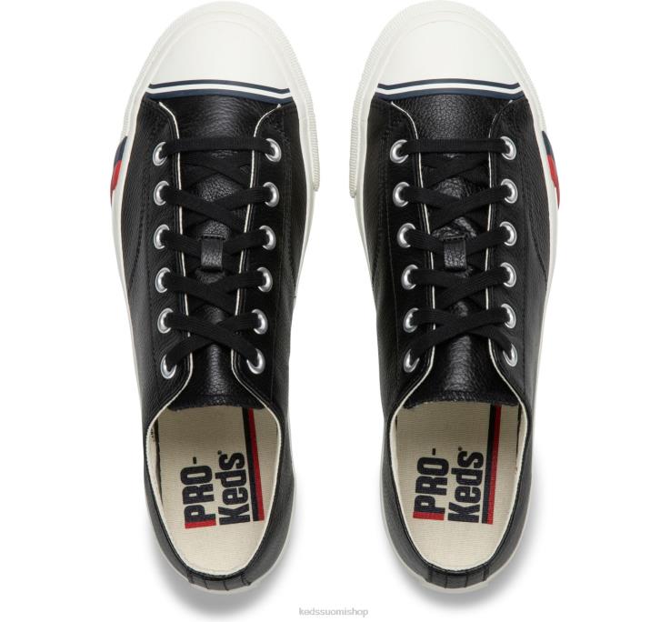 Royal lo classic nahkalenkkarit sukupuolineutraali Keds jalkineet D42LD135 musta