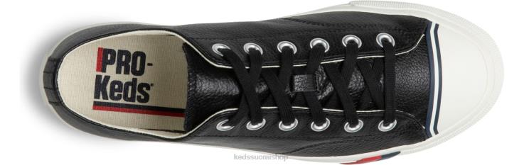 Royal lo classic nahkalenkkarit sukupuolineutraali Keds jalkineet D42LD135 musta