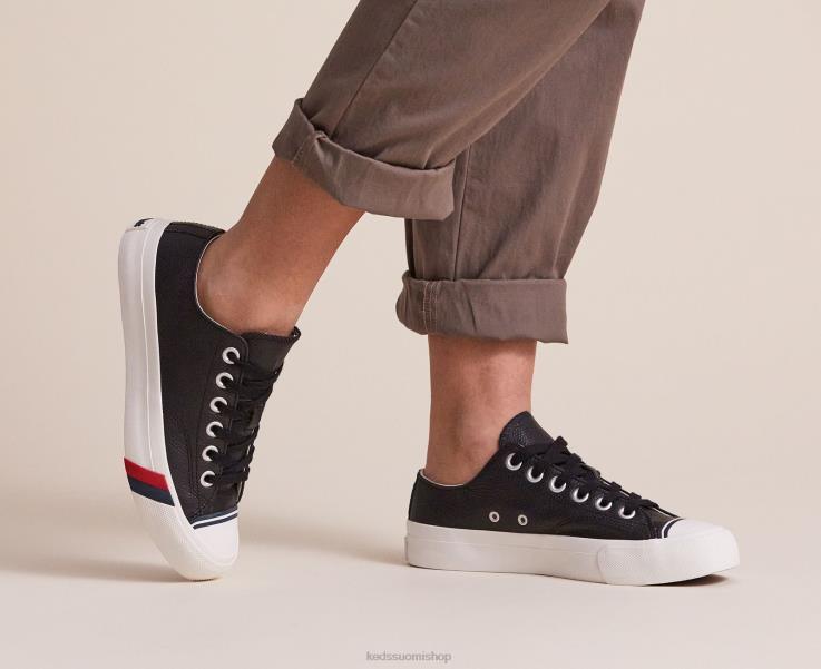 Royal lo classic nahkalenkkarit sukupuolineutraali Keds jalkineet D42LD135 musta