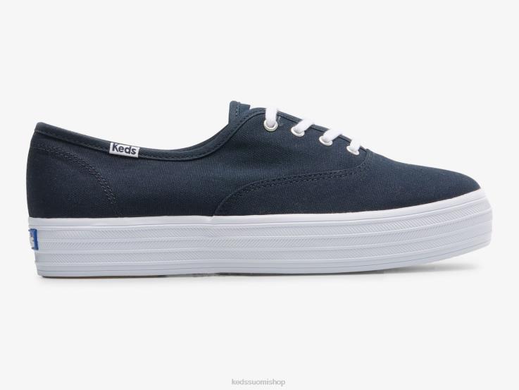 alustan canvas-lenkkarit naiset Keds jalkineet D42LD88 laivasto