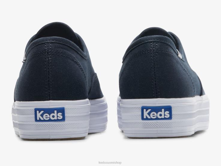 alustan canvas-lenkkarit naiset Keds jalkineet D42LD88 laivasto