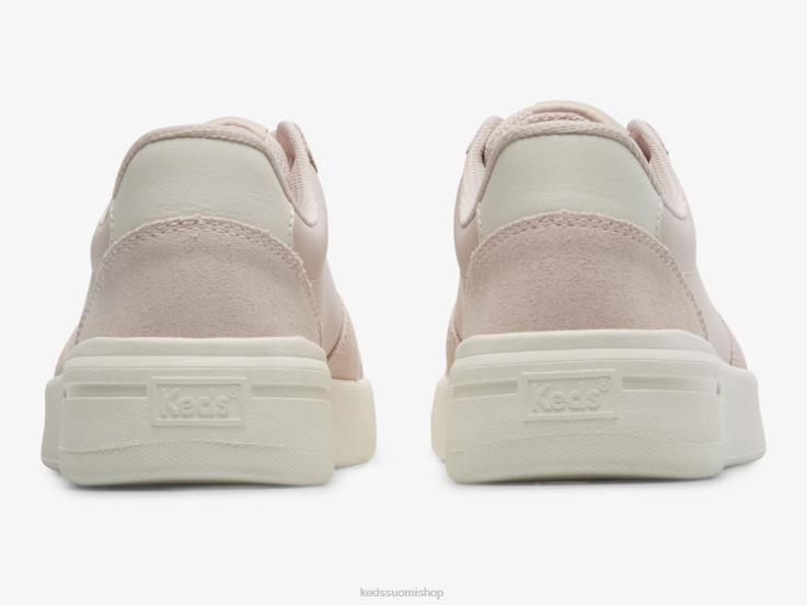 hovi nahka/mokkanahka lenkkari naiset Keds jalkineet D42LD99 vaaleanpunainen valkoinen