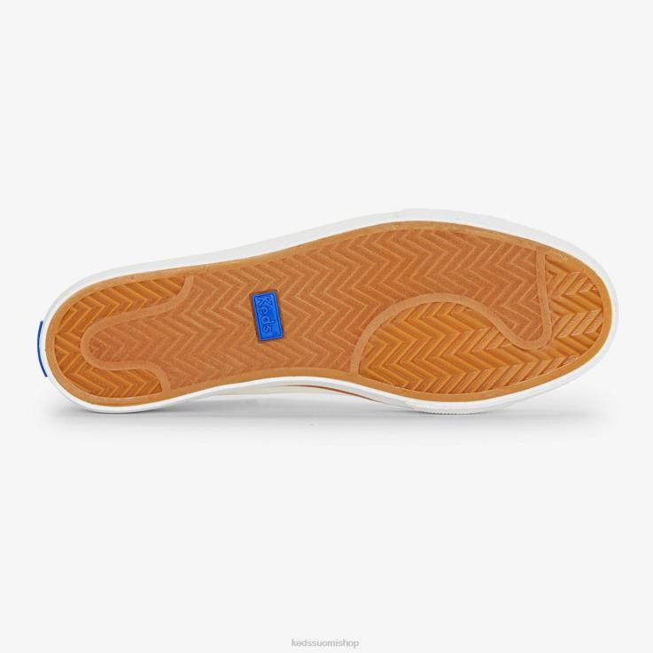 hyppy kick rib neuloa kaulus neliöt canvas tennarit naiset Keds jalkineet D42LD76 Lumikki