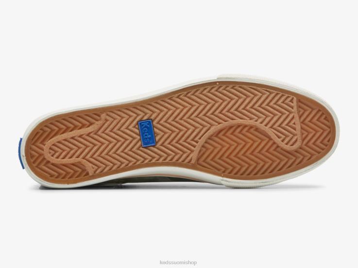 jump kick canvas abstrakti kukkaprinttilenkkari naiset Keds jalkineet D42LD168 oliivi