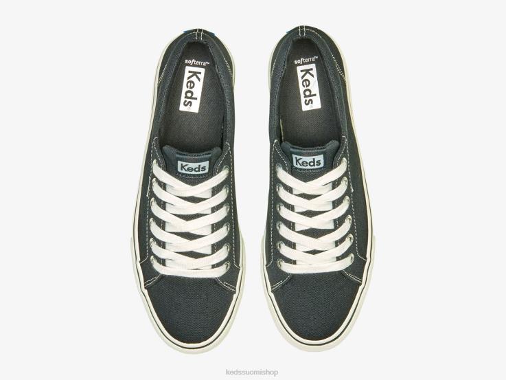 jump kick canvas tennarit naiset Keds jalkineet D42LD120 musta