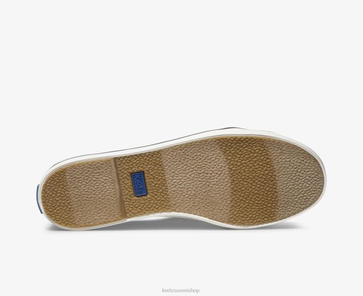 kickstart-viirilenkkari naiset Keds jalkineet D42LD131 luonnonvalkoinen kangas