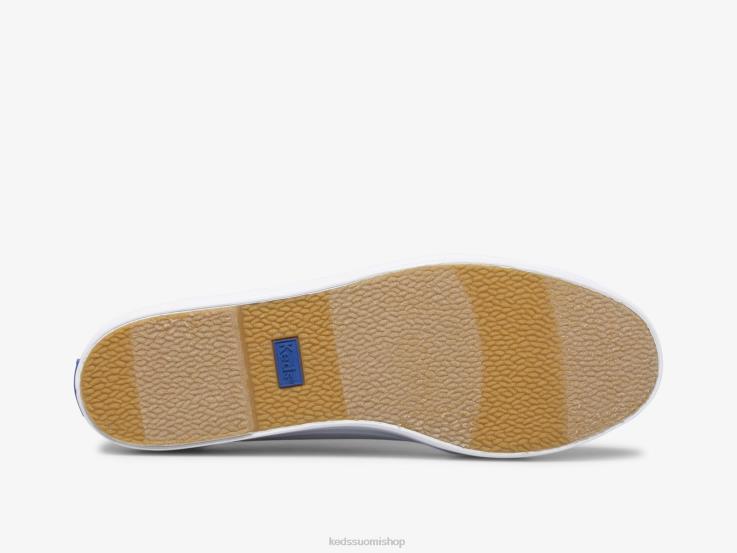 kolminkertaiset canvas-lenkkarit naiset Keds jalkineet D42LD89 valkoinen