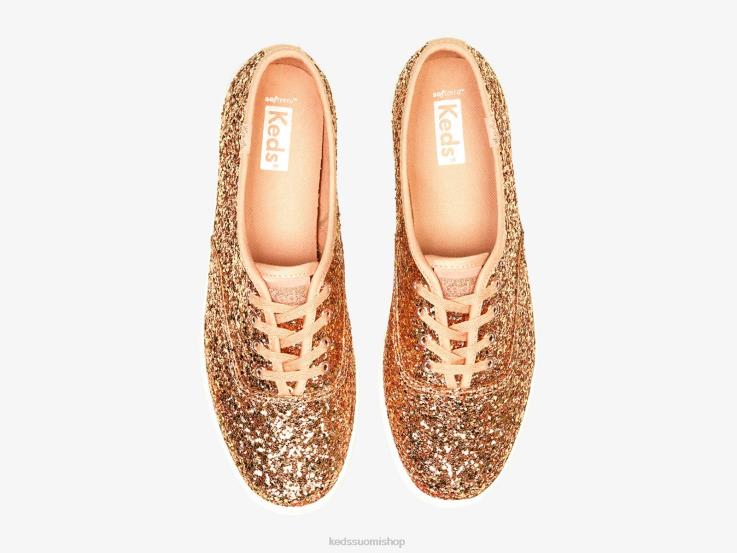 mestari glitter juhlalenkkari naiset Keds jalkineet D42LD106 ruusukulta