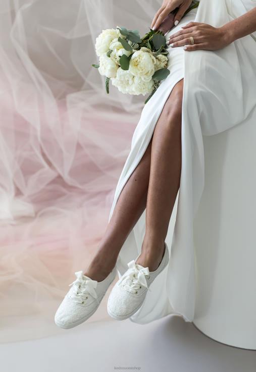 mestari paljetteja lenkkari naiset Keds jalkineet D42LD179 luonnonvalkoinen