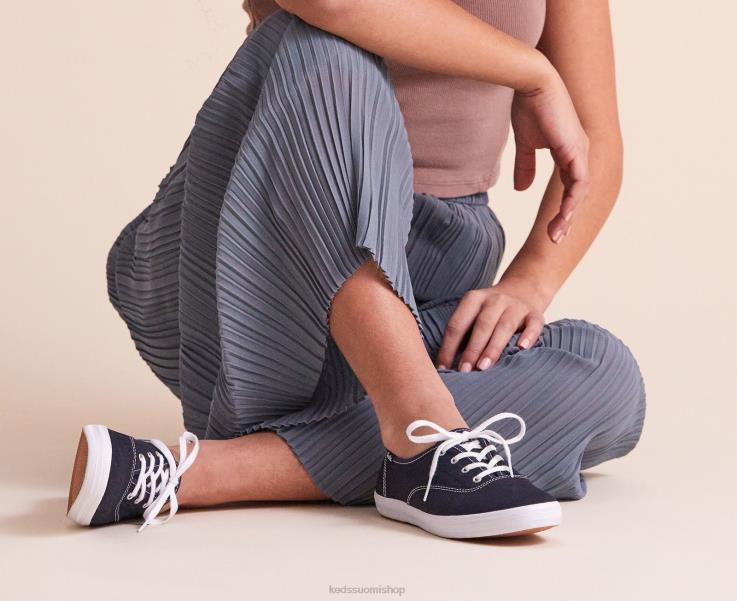 mestari saavutus. luomupuuvillasta valmistetut tennarit naiset Keds jalkineet D42LD110 syvä laivasto