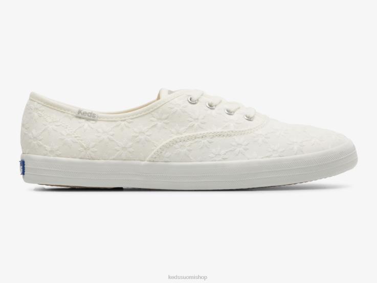 mestari starburst eyelet -lenkkari naiset Keds jalkineet D42LD153 valkoinen