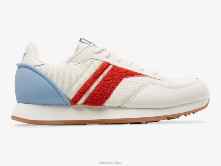 renessanssin froteelenkkarit naiset Keds jalkineet D42LD173 valkoinen punainen