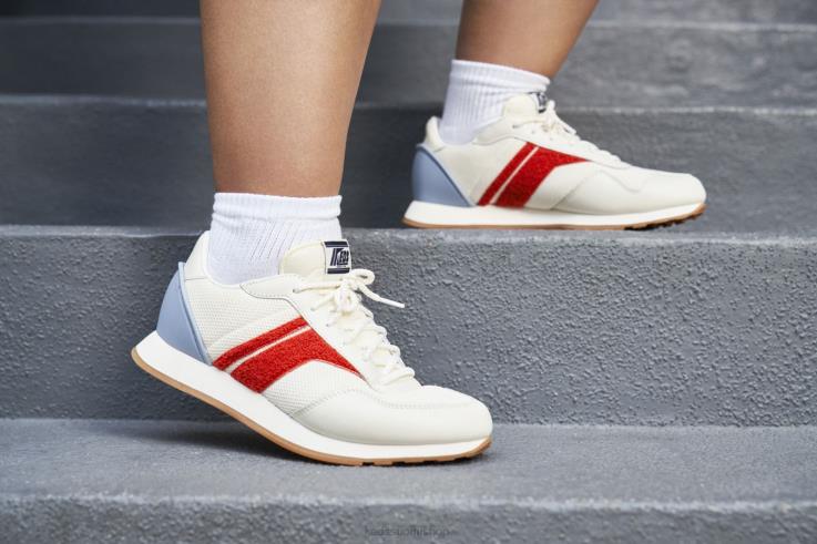 renessanssin froteelenkkarit naiset Keds jalkineet D42LD173 valkoinen punainen