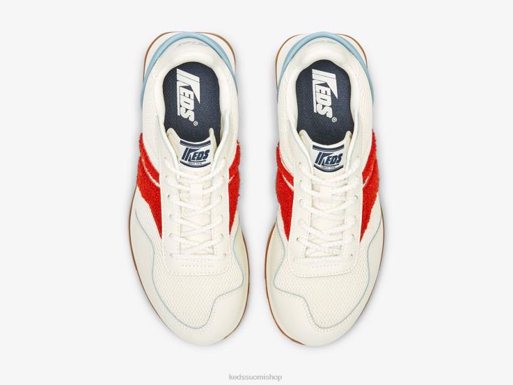 renessanssin froteelenkkarit naiset Keds jalkineet D42LD173 valkoinen punainen