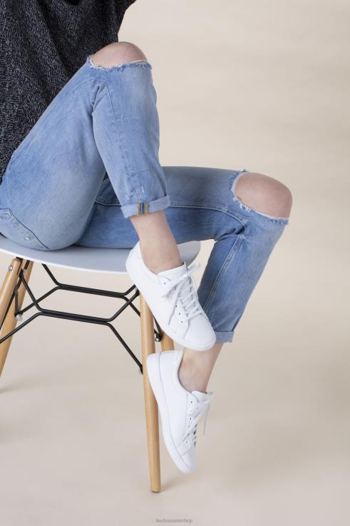 ässä-nahkainen lenkkari naiset Keds jalkineet D42LD128 valkoinen