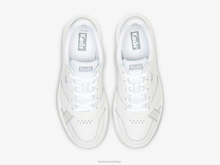 tuomioistuimen nahkalenkkari naiset Keds jalkineet D42LD98 valkoinen