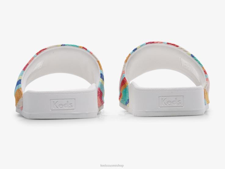 bliss ympäristöystävällinen lipasto naiset Keds jalkineet D42LD18 valkoinen pinkki multi